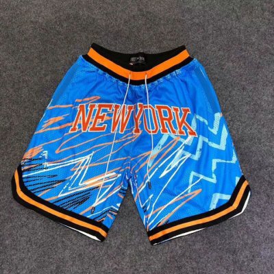 NBA New York Knicks just don shorts top quality